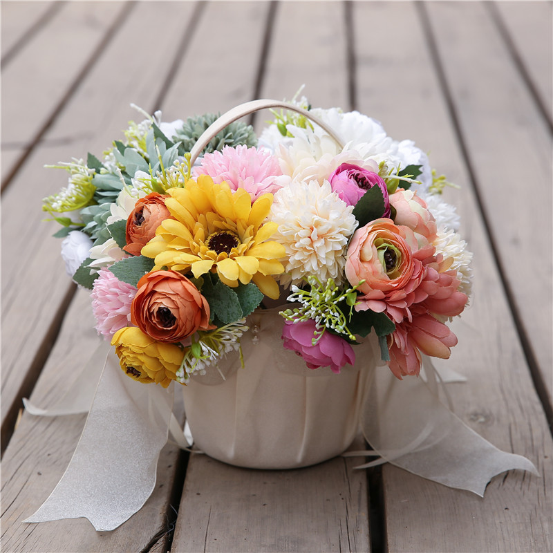 Artificial Hydrangea Silk Bouquet Flower Artificial Buds Dahlia Flowers Home Wedding Decoration Fake Flowers, Green
Artificial Hydrangea Silk Bouquet Flower Artificial Buds Dahlia Flowers Home Wedding Decoration Fake Flowers, Green