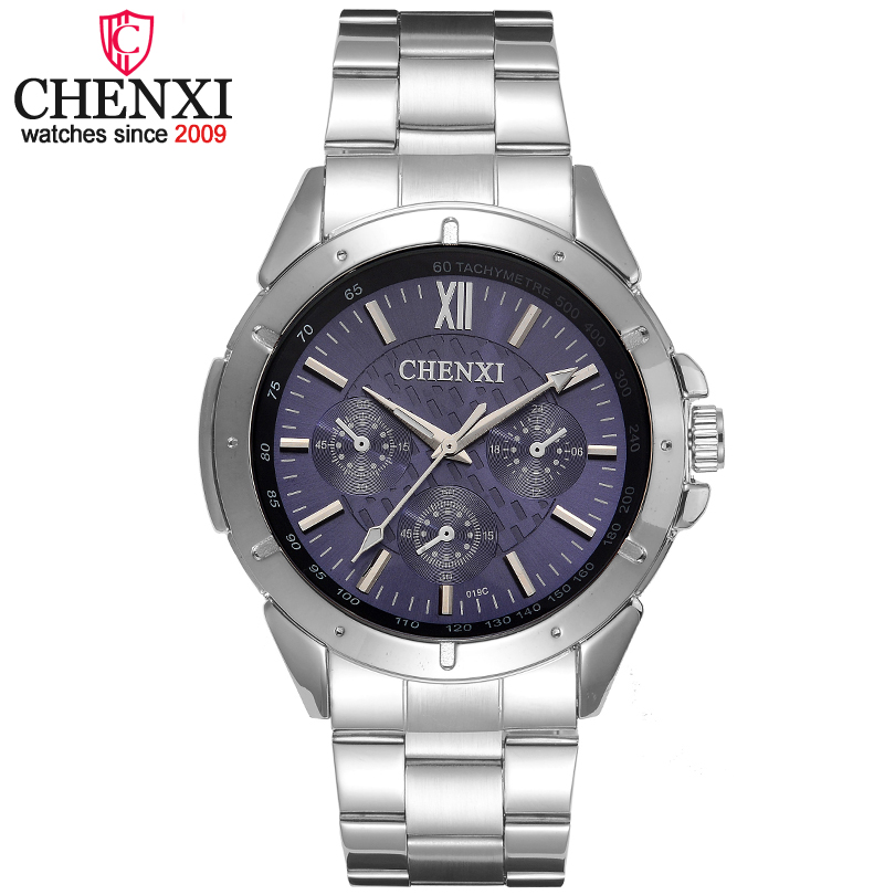 CHENXI Brand Original Men Watches Fashion Casual Business Wristwatch Male Full Steel Quartz Watch Man Clocks Relogio Masculino, Slivery;brown
CHENXI Brand Original Men Watches Fashion Casual Business Wristwatch Male Full Steel Quartz Watch Man Clocks Relogio Masculino, Slivery;brown