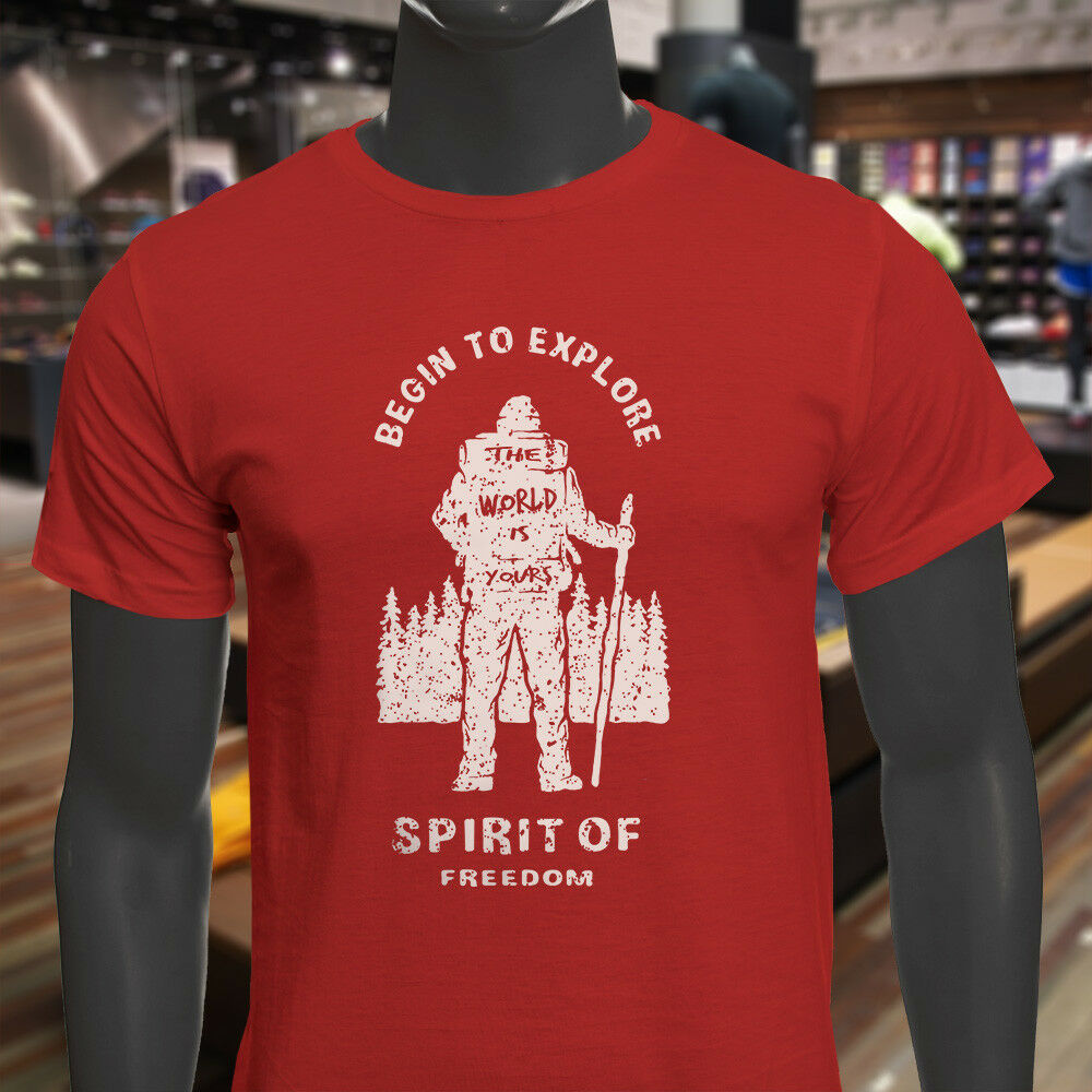 2019 Funny Begin To Explore Spirit Travel Hiking Adventure Mens Red T-Shirt Tees, Black
2019 Funny Begin To Explore Spirit Travel Hiking Adventure Mens Red T-Shirt Tees, Black