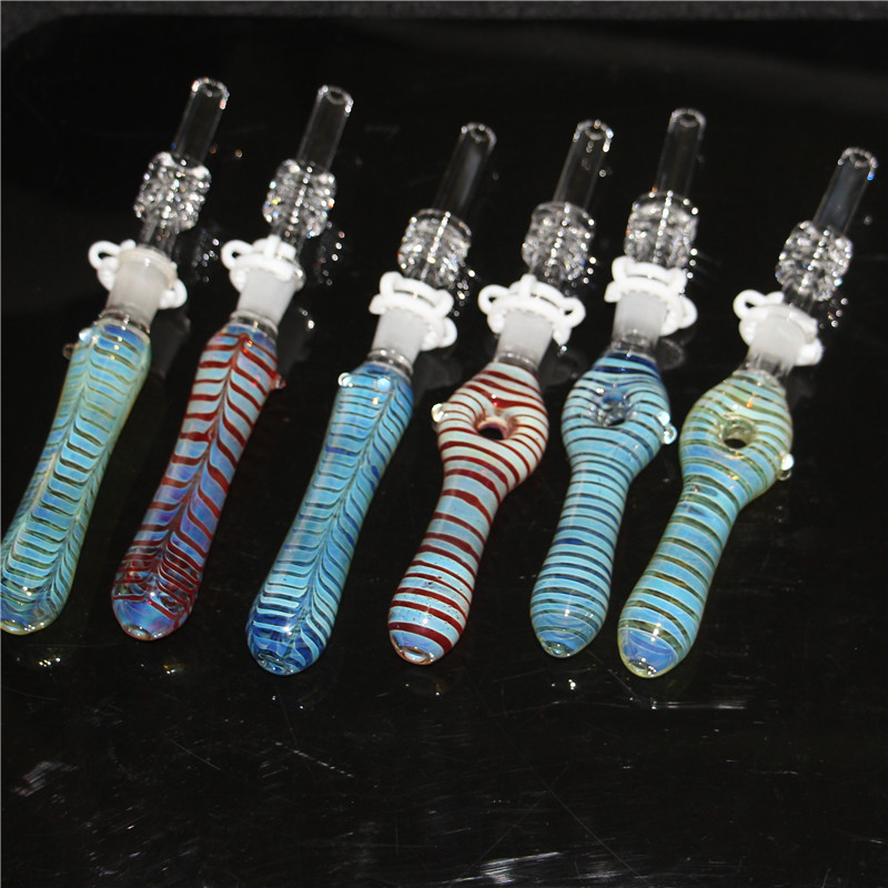 smoking glass Nectar Collector Mini Water Pipes with GR2 Titanium Nail 10mm Concentrate Dab Straw Pipe Oil Rigs
smoking glass Nectar Collector Mini Water Pipes with GR2 Titanium Nail 10mm Concentrate Dab Straw Pipe Oil Rigs