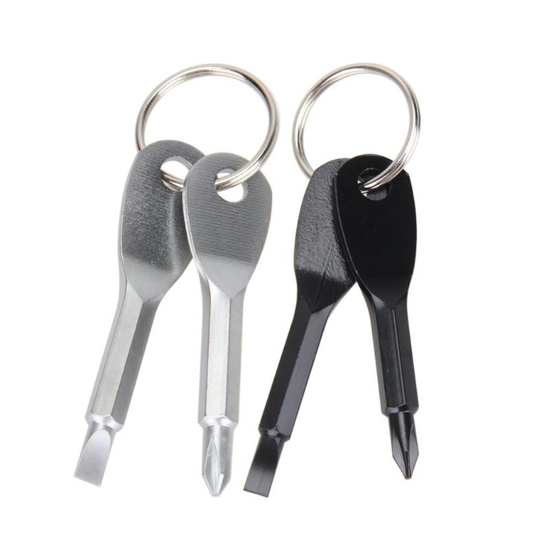 2pcs Portable Stainless Steel Keychain Screwdriver Flathead Head Key Ring Key Chain Screwdriver Silver/black Travel Kit Tools
2pcs Portable Stainless Steel Keychain Screwdriver Flathead Head Key Ring Key Chain Screwdriver Silver/black Travel Kit Tools