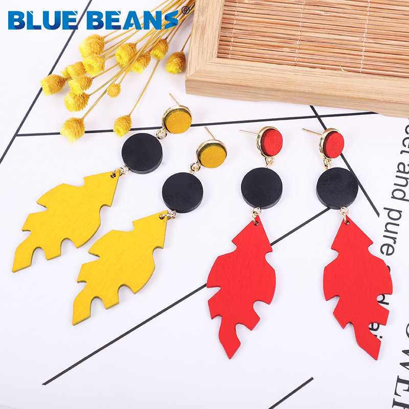 Dangle & Chandelier 2021 Fashion Bohemia Leaf Drop Earrings Tropical Plant Wood Summer Beach Jewelry Party Gifts For Women Girls Handmade
Dangle & Chandelier 2021 Fashion Bohemia Leaf Drop Earrings Tropical Plant Wood Summer Beach Jewelry Party Gifts For Women Girls Handmade