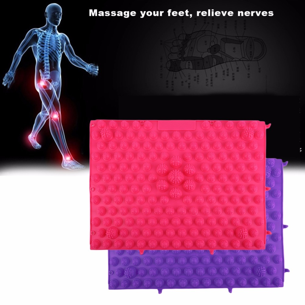 Korean Style Foot Massage Pad TPE Modern Acupressure Reflexology Mat Acupuncture Rugs Fatigue Relieve Promote Circulation