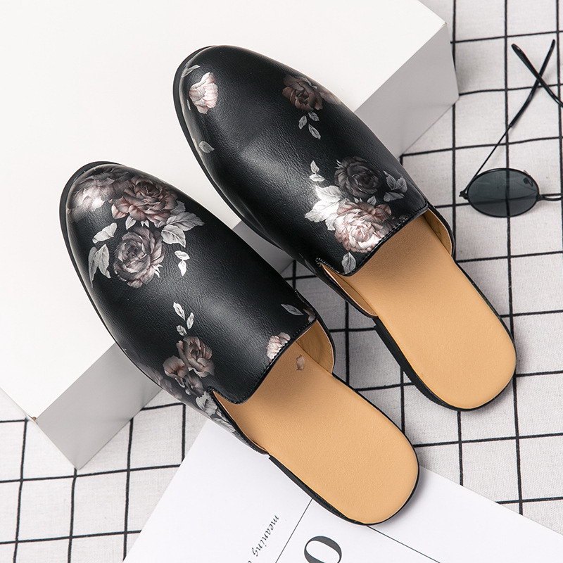 Summer New Arrival Designer Mens Black Babouche Shoes Slip On British Designer Man Casual Slippers Print Home Shoes Plus Size 37-46 YY-CX653
Summer New Arrival Designer Mens Black Babouche Shoes Slip On British Designer Man Casual Slippers Print Home Shoes Plus Size 37-46 YY-CX653