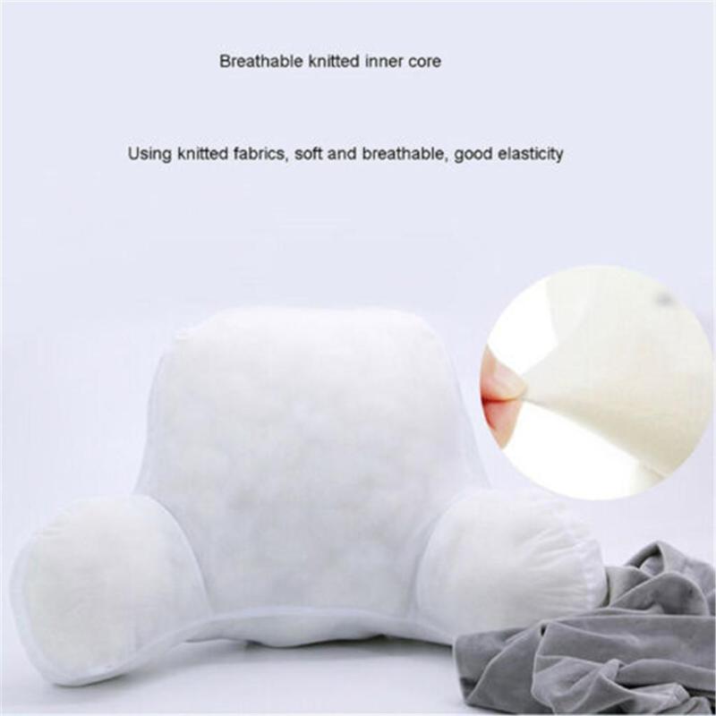 37 Sofa Cushion Back Pillow Bed Plush Big Backrest Reading Rest Pillow Lumbar Support Chair Cushion With Arms Home Decor