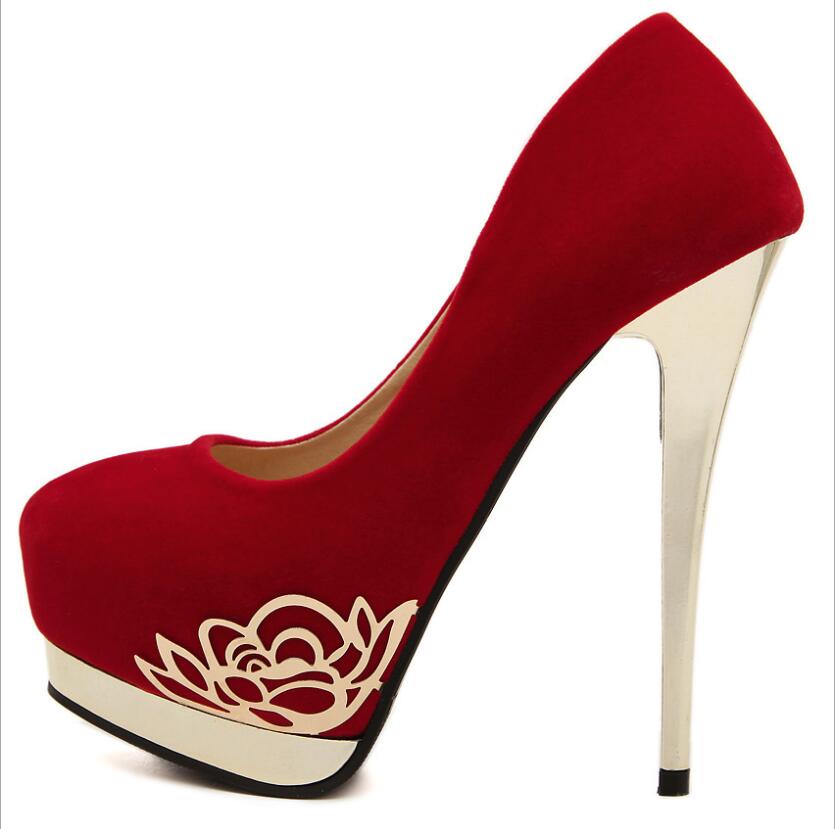 European Beauty High Heels Banquet Wedding Stiletto Single Shoes Designer Metal Decorative Solid Color High Heels, Red
European Beauty High Heels Banquet Wedding Stiletto Single Shoes Designer Metal Decorative Solid Color High Heels, Red
