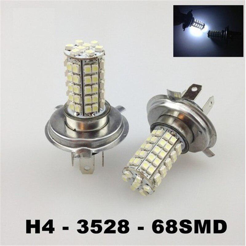 1Pcs Car LED Fog Lamp H4-68SMD 3528 Car Headlight Motor Light Brake Light Highlight Front Signal Lamp White Fog Bulb
1Pcs Car LED Fog Lamp H4-68SMD 3528 Car Headlight Motor Light Brake Light Highlight Front Signal Lamp White Fog Bulb