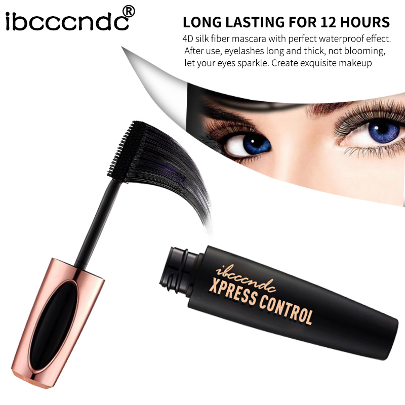 Silk Fiber Lash Mascara Waterproof Rimel 3D Mascara For Eyelash Black Thick Lengthening Eye Lashes Cosmetics