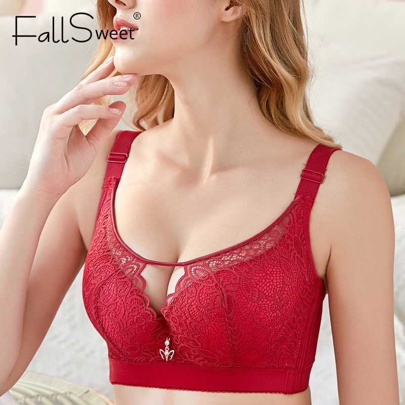 FallSweet Full Cup Lace Bras for Women C D Cup Sexy Bra Underwire Big Size Lingeire 34 to 50, White
FallSweet Full Cup Lace Bras for Women C D Cup Sexy Bra Underwire Big Size Lingeire 34 to 50, White