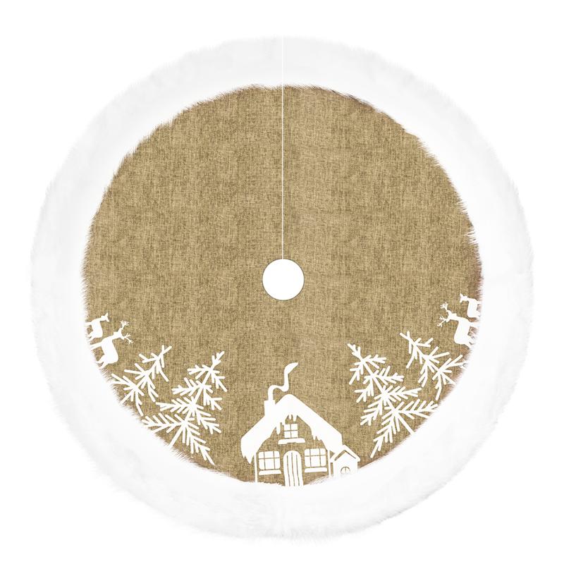 Vosarea Christmas Tree Skirt Xmas Tree Base Mat Holiday Christmas Ornaments Home Party Decorations
Vosarea Christmas Tree Skirt Xmas Tree Base Mat Holiday Christmas Ornaments Home Party Decorations