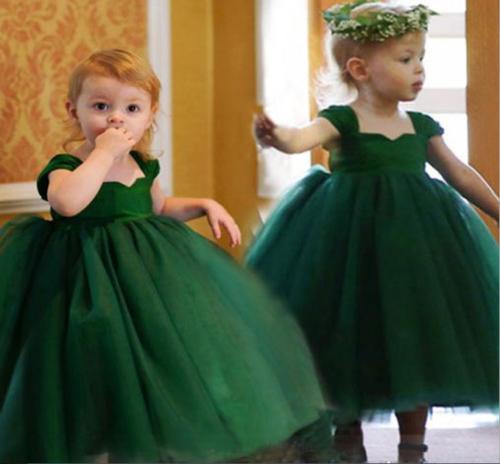 Emerald Green Ball Gown Flower Girls Dresses Tulle Ankle Length Toddler Child Little Girls Pageant Gown For Wedding Birthday FG56, Lanvender
Emerald Green Ball Gown Flower Girls Dresses Tulle Ankle Length Toddler Child Little Girls Pageant Gown For Wedding Birthday FG56, Lanvender