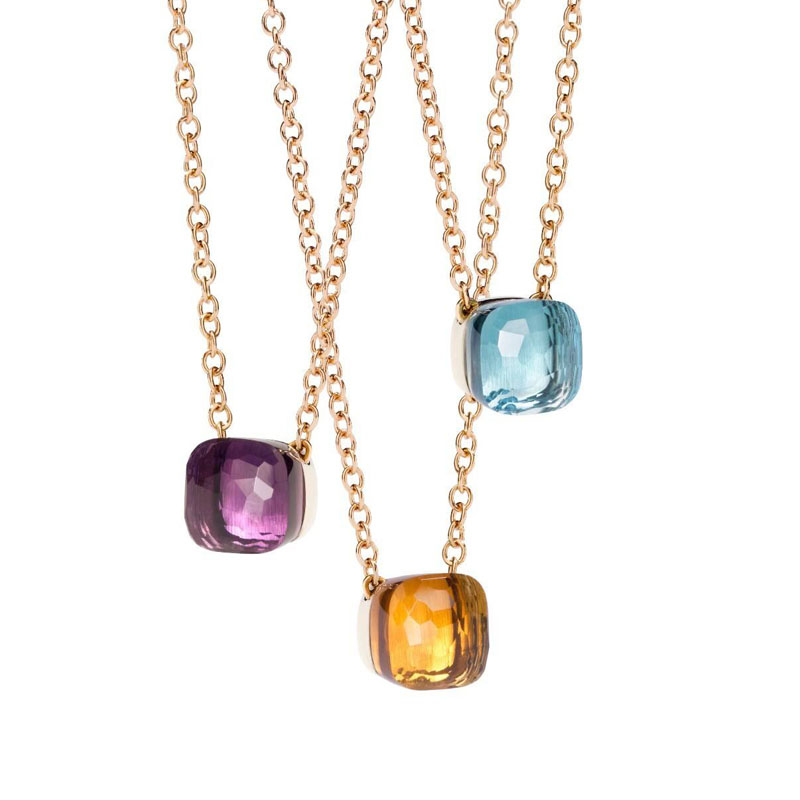 11.11 Elegant Multicolor Candy Faceted Crystal and Stone Square Pendant Necklace Fashion Women Girls Party Jewelry
11.11 Elegant Multicolor Candy Faceted Crystal and Stone Square Pendant Necklace Fashion Women Girls Party Jewelry