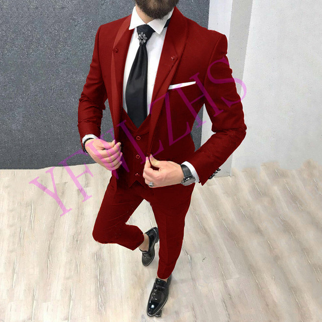 Handsome Groomsmen Shawl Lapel Groom Tuxedos Mens Wedding Dress Man Jacket Blazer Prom Dinner 3 Piece Suit(Jacket+Pants+Tie+Vest) B218, Same as image
Handsome Groomsmen Shawl Lapel Groom Tuxedos Mens Wedding Dress Man Jacket Blazer Prom Dinner 3 Piece Suit(Jacket+Pants+Tie+Vest) B218, Same as image