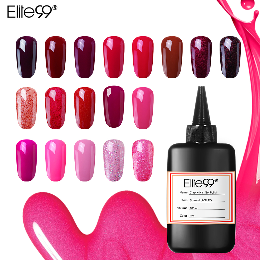 Elite99 298 Pure Colors Classic Nail Gel Polish Soak Off UV LED 100ML Manicure Glitter Top Base Coat Semi Permanent
Elite99 298 Pure Colors Classic Nail Gel Polish Soak Off UV LED 100ML Manicure Glitter Top Base Coat Semi Permanent