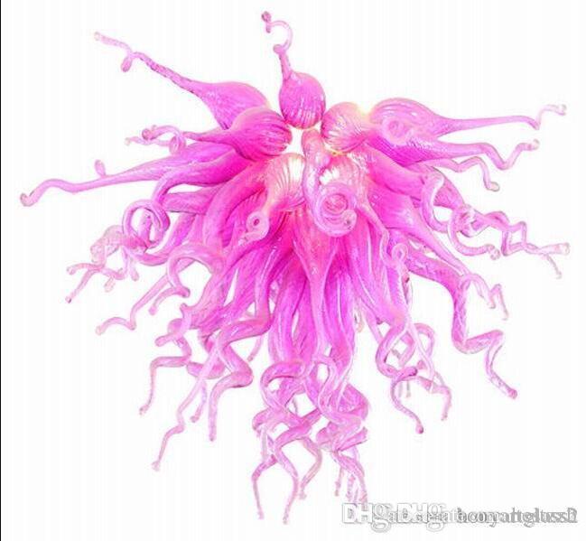LR125-Pink Colored Blown Glass Chandelier Wedding Decorative LED AC Hanging Glass Modern European Crystal Chain Chandeliers
LR125-Pink Colored Blown Glass Chandelier Wedding Decorative LED AC Hanging Glass Modern European Crystal Chain Chandeliers