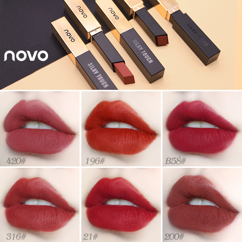Hot Sale 1 Pcs Women Matte Lipstick Waterproof Long Lasting Velvet Lip Sticks, As picture
Hot Sale 1 Pcs Women Matte Lipstick Waterproof Long Lasting Velvet Lip Sticks, As picture