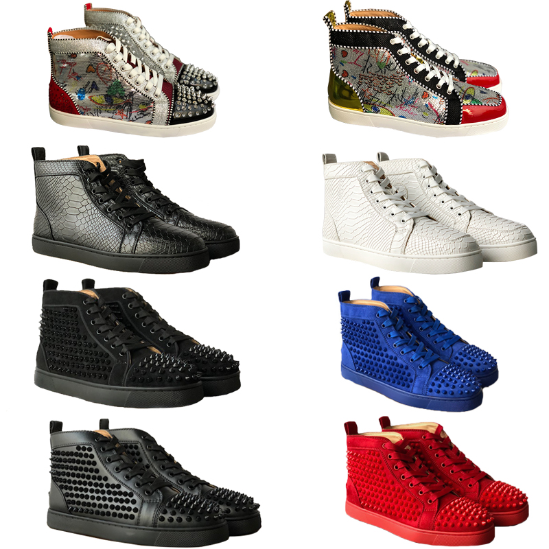 Red bottom Sneakers shoes Spikes Men and Women shoes Leather casual trainers shoes Pik Pik Studded Sneakers size 13 with box, Black
Red bottom Sneakers shoes Spikes Men and Women shoes Leather casual trainers shoes Pik Pik Studded Sneakers size 13 with box, Black