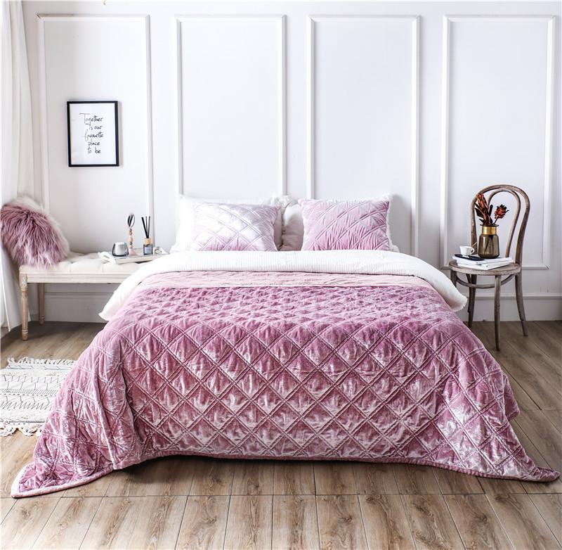 30Luxury European Style Fleece fabric Bedspread Pillowcases Bed Sheet Bed Cover Blanket colchas para cama couvre lit, Bedspread 2
30Luxury European Style Fleece fabric Bedspread Pillowcases Bed Sheet Bed Cover Blanket colchas para cama couvre lit, Bedspread 2