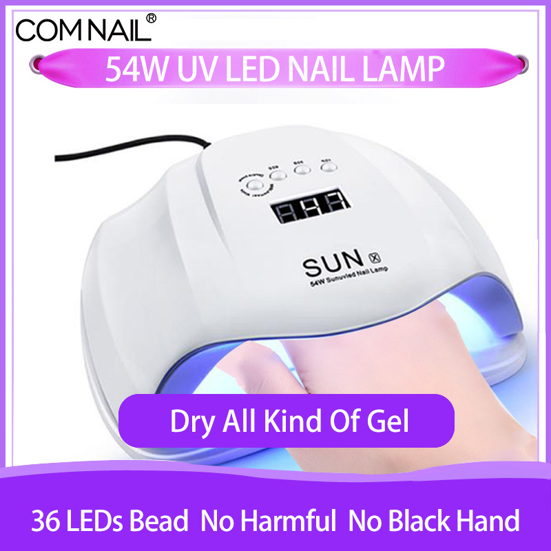 54W UV Lamp 36LEDs Nail Lamp Nail Dryer For All Gels Polish Sunshine Light Infrared Sensor Smart For Manicure Art Tools, White led nail lamp
54W UV Lamp 36LEDs Nail Lamp Nail Dryer For All Gels Polish Sunshine Light Infrared Sensor Smart For Manicure Art Tools, White led nail lamp