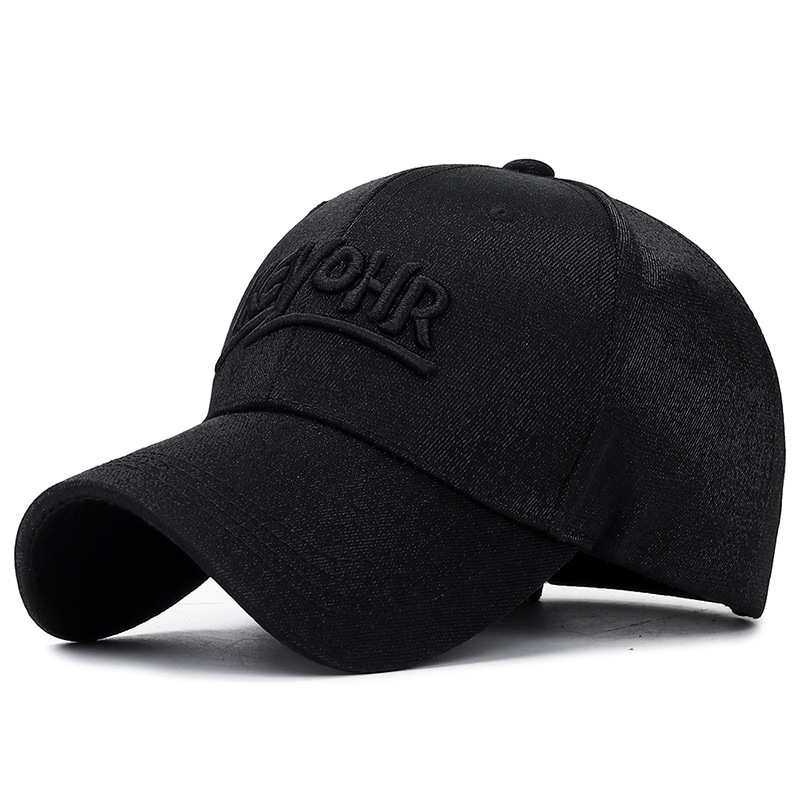 Fashion-COKK Baseball Cap Women Letter Embroidery Snapback Hats For WomUnisex Dad Hat Female Gorras Black Cap Korean Hip Hop New