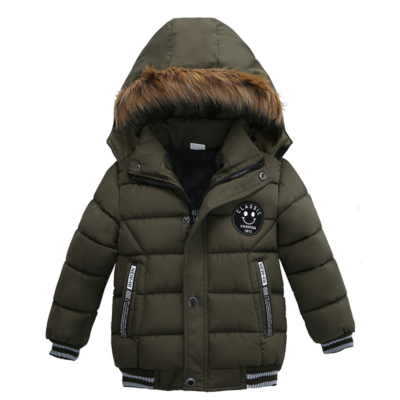 2019 Fashion Autumn Winter Jacket For Boys Children Jacket Kids Hooded Warm Outerwear Coat For Boy Clothes Toddler Boy Cotton Coats HNLY23 от DHgate WW