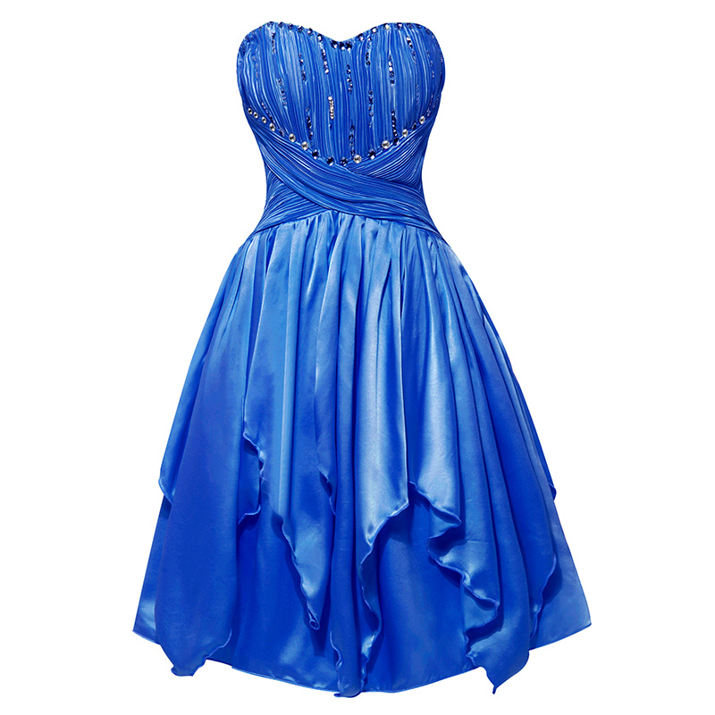 Tanpell strapless cocktail dress elegant royal blue sleeveless asymmetry a line gown women party homecoming short cocktail dress
Tanpell strapless cocktail dress elegant royal blue sleeveless asymmetry a line gown women party homecoming short cocktail dress