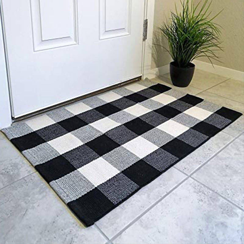 New Fashion Plaid Cotton Doormat Rugs Door Mats Outdoor Throw Rugs for Front Porch Entry Way Kitchen Bathroom, Red
New Fashion Plaid Cotton Doormat Rugs Door Mats Outdoor Throw Rugs for Front Porch Entry Way Kitchen Bathroom, Red