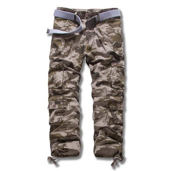 Spot Pants European water wave camouflage washed overalls loose pocket pants support mixed batch