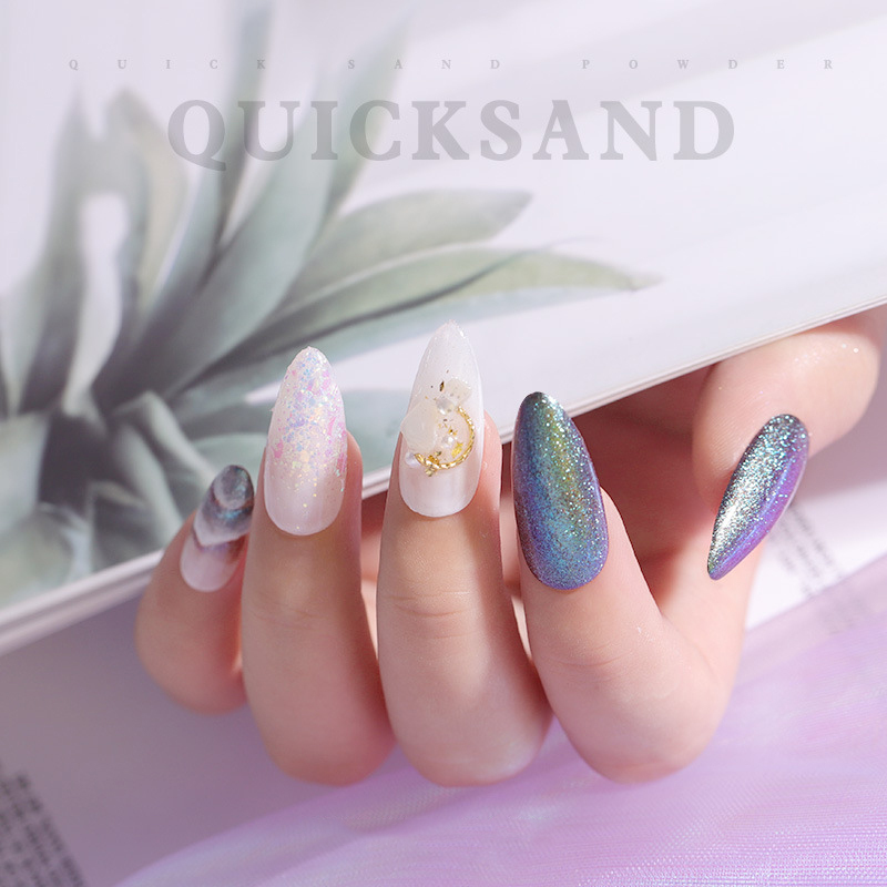 1PC 6 Colors Nail Glitter Powder Long-lasting Waterproof Japanese Quicksand Powder Quick-drying No Halo Acrylic Nail Shimmer TSL
1PC 6 Colors Nail Glitter Powder Long-lasting Waterproof Japanese Quicksand Powder Quick-drying No Halo Acrylic Nail Shimmer TSL