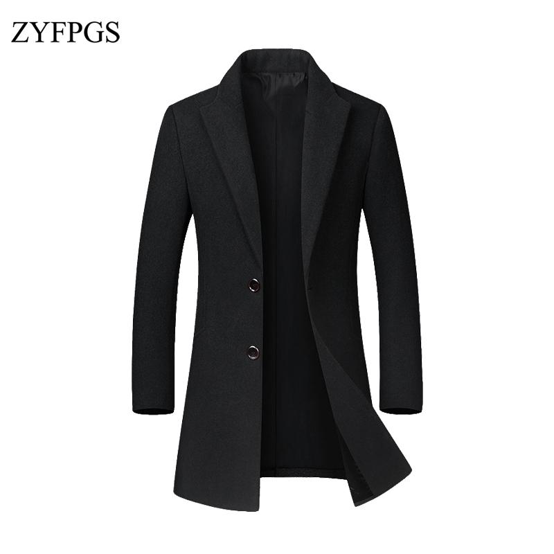 ZYFPGS New Autumn/winter Men Woolen Coat Trench Slim Fit Male Medium and Long Section Jacket Casual Men's Windbreaker 113, Red wine
ZYFPGS New Autumn/winter Men Woolen Coat Trench Slim Fit Male Medium and Long Section Jacket Casual Men's Windbreaker 113, Red wine