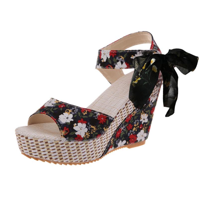 SAGACE Women Sandals Summer Microfiber Flower Peep Toe Platform Wedges High Heeled Lace up Thick Bottom Flatform Shoes X1220, Black
SAGACE Women Sandals Summer Microfiber Flower Peep Toe Platform Wedges High Heeled Lace up Thick Bottom Flatform Shoes X1220, Black