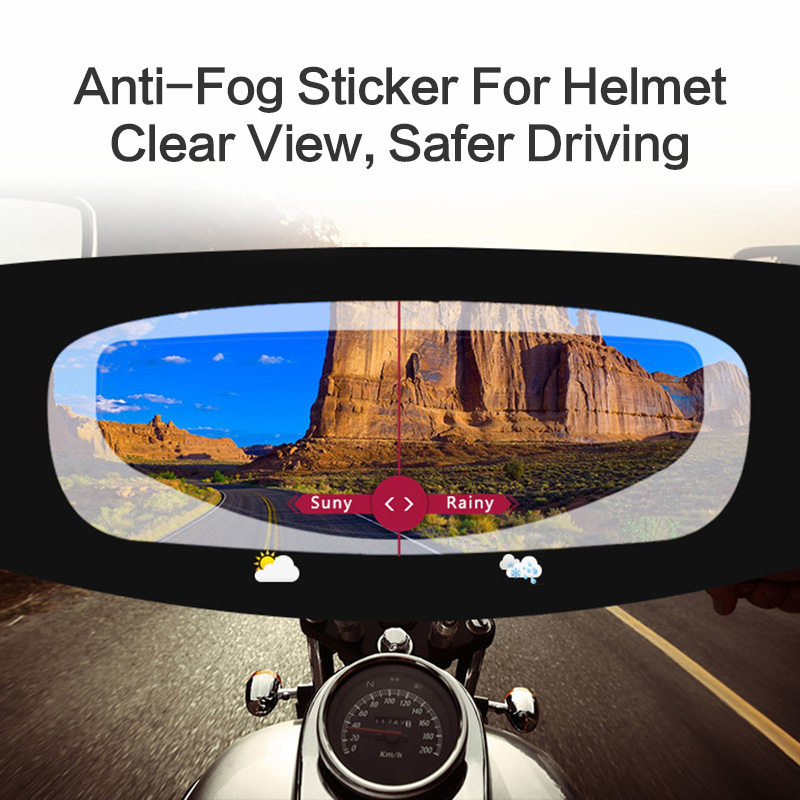 Universal Motorcycle Full-frame Helmet Insert Film Kit Clear Anti-fog Patch Motorcycle Motocross Protective Gears Accessories
Universal Motorcycle Full-frame Helmet Insert Film Kit Clear Anti-fog Patch Motorcycle Motocross Protective Gears Accessories