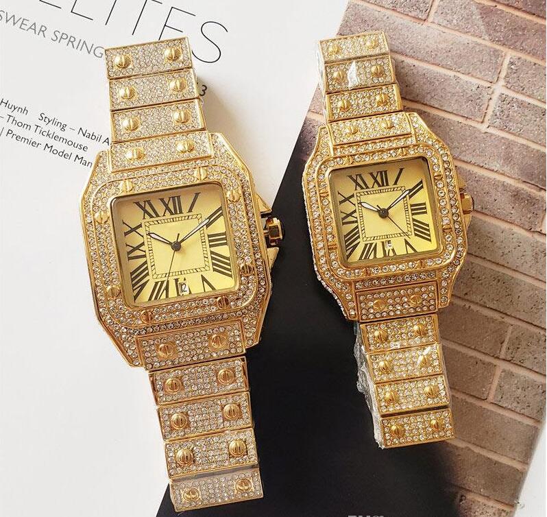 Fashion watches for men and women all diamond strap quartz movement women watch auto date high quality deisgner men watches montre de luxe, Slivery;brown
Fashion watches for men and women all diamond strap quartz movement women watch auto date high quality deisgner men watches montre de luxe, Slivery;brown