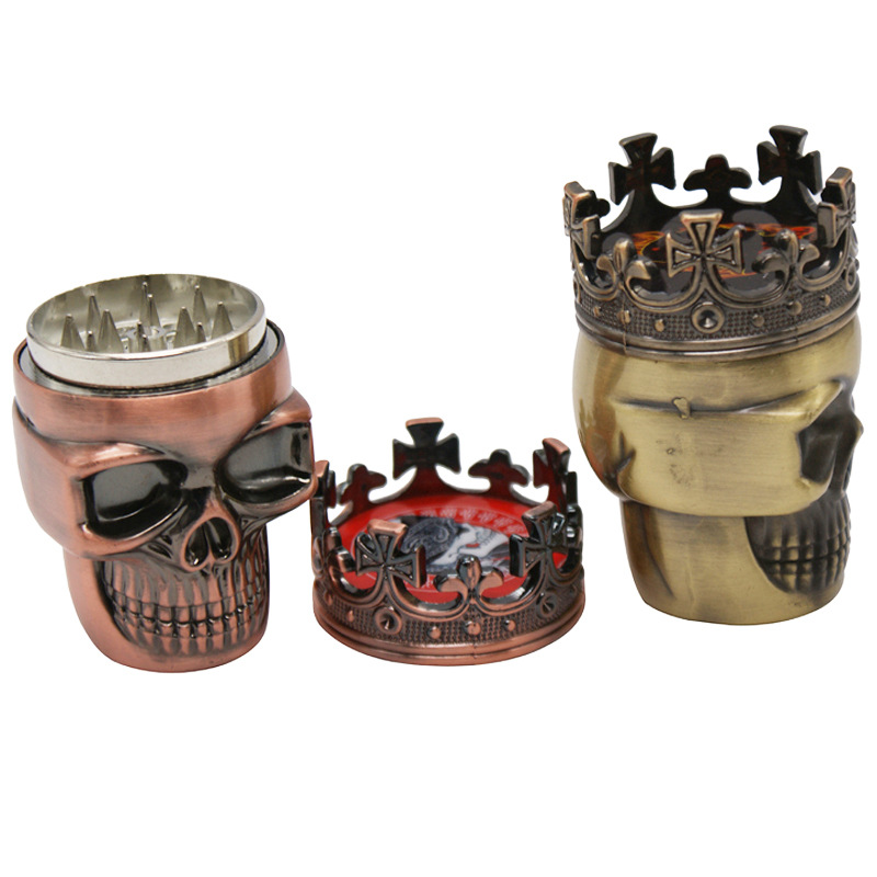 3 Part Cool Skull Smoke Grinder Mini Skull Tobacco Grinder Pocket Herb Grinder Tool With Compact Sharp Teeth
3 Part Cool Skull Smoke Grinder Mini Skull Tobacco Grinder Pocket Herb Grinder Tool With Compact Sharp Teeth
