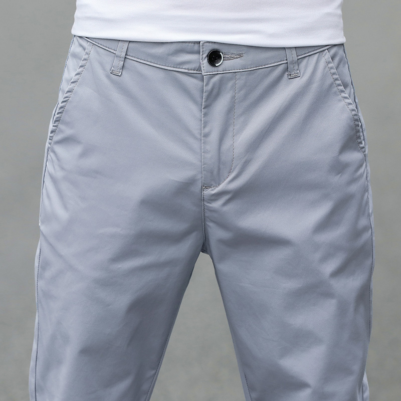 2020 summer new men's casual pants fashion solid color slim straight cotton business casual men's pants breathable trousers men, Black
2020 summer new men's casual pants fashion solid color slim straight cotton business casual men's pants breathable trousers men, Black