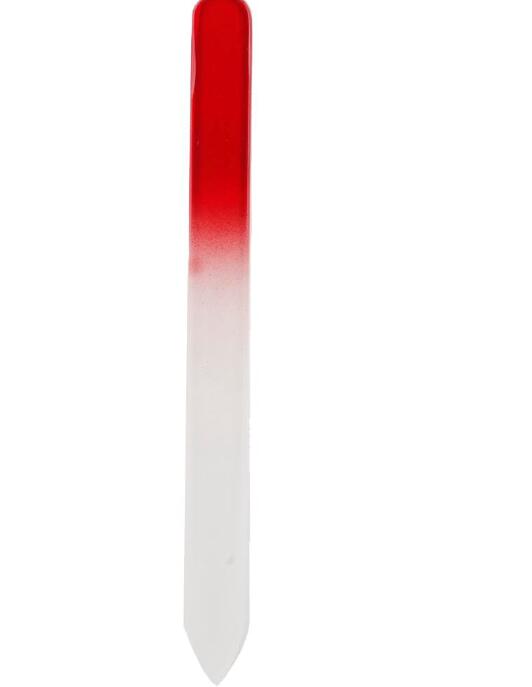 Colorful Glass Nail Files Durable Crystal File Buffer NailCare Art for Manicure UV Polish Tool
