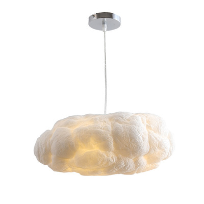 Modern Creative Floating Clouds Chandeliers Warm Romantic Living Room Bedroom Study Bar Restaurant Cotton Clouds Light Fixtures