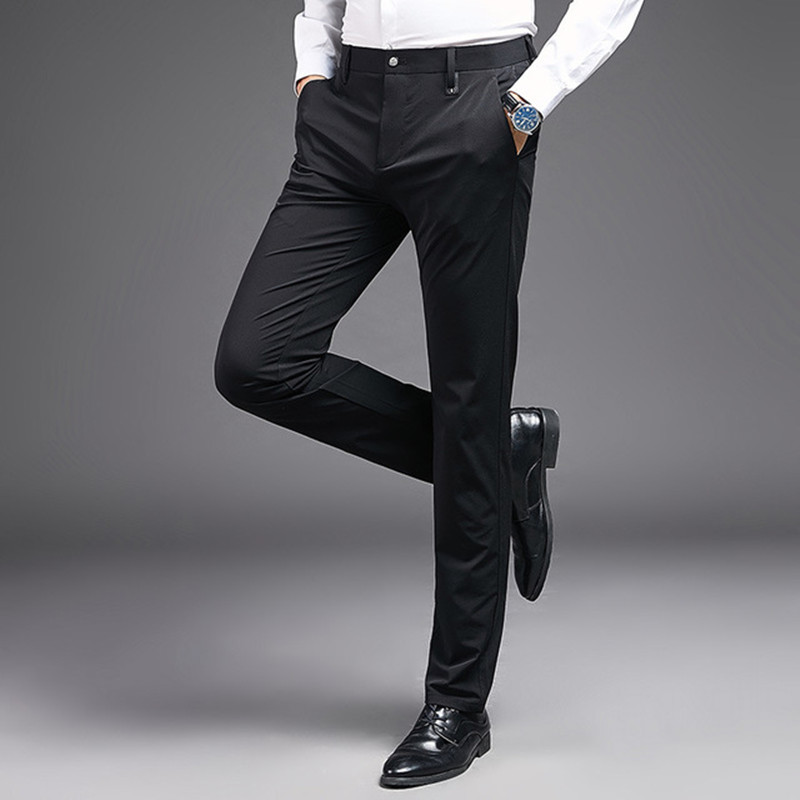 New Design Casual Men Pants Slim Straight Trousers Fashion Business Solid Pants Men Pantalon Pantalones Hombre Homme, Black
New Design Casual Men Pants Slim Straight Trousers Fashion Business Solid Pants Men Pantalon Pantalones Hombre Homme, Black