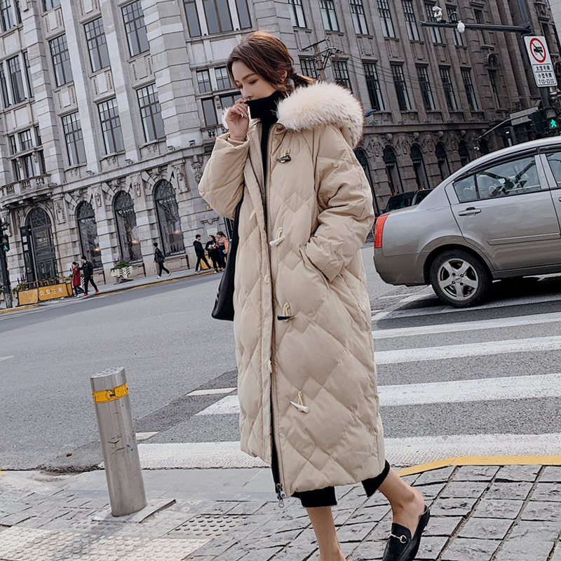 Gate Down Cotton Woman 2019 Bread Serve Cotton-padded Jacket Loose Coat Winter Long Fund Overknee Cotton-padded Clothes Tide, Beige
Gate Down Cotton Woman 2019 Bread Serve Cotton-padded Jacket Loose Coat Winter Long Fund Overknee Cotton-padded Clothes Tide, Beige