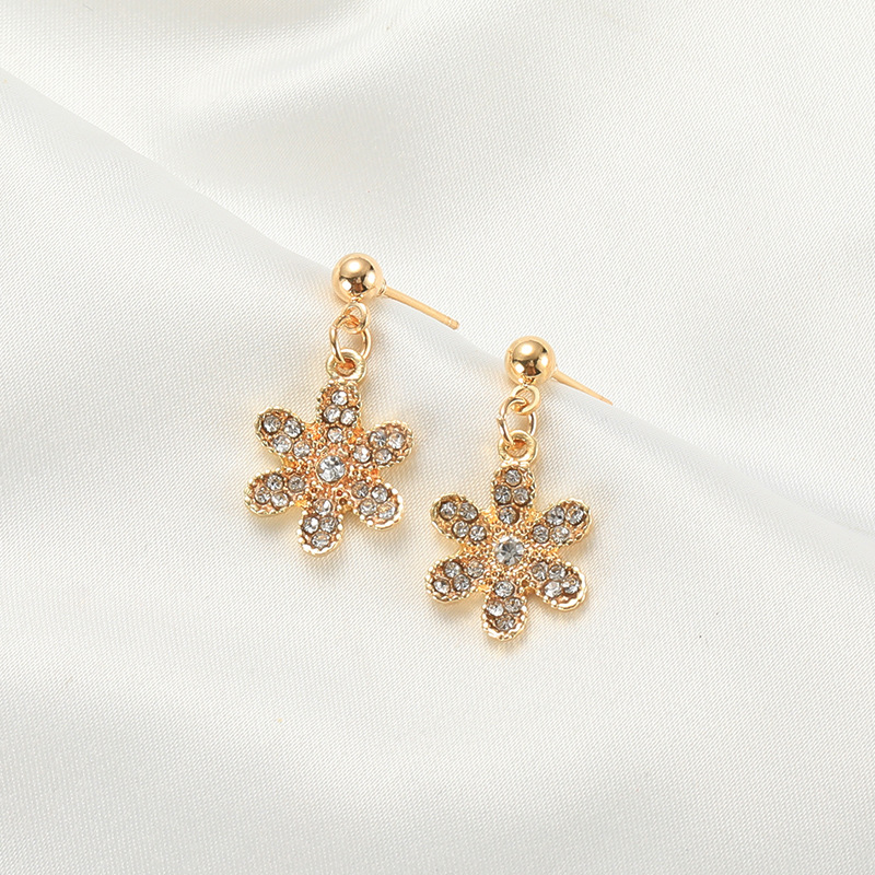 S855 Hot Fashion Jewelry Women's Flower Earrings Rhinstone Petal Dangle Stud Earrings
S855 Hot Fashion Jewelry Women's Flower Earrings Rhinstone Petal Dangle Stud Earrings