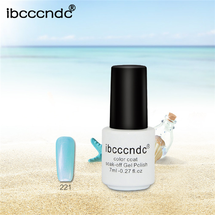 7ml Soak Off UV Gel Nail Polish Pearl Shell Nail Gel Polish Lak Vernis Semi Permanent Lacquer Varnishes Gel Polish