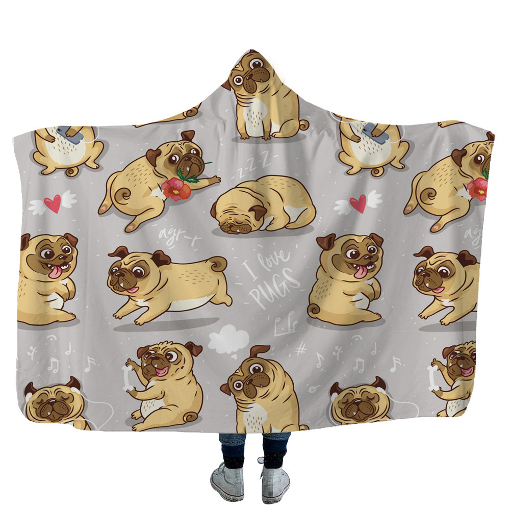 Hooded Blanket 3D Printed Shar Pei For Adults Kids Sherpa Fleece Throw Blanket Wearable Warm Hoodie For Home Travel Sofa
Hooded Blanket 3D Printed Shar Pei For Adults Kids Sherpa Fleece Throw Blanket Wearable Warm Hoodie For Home Travel Sofa