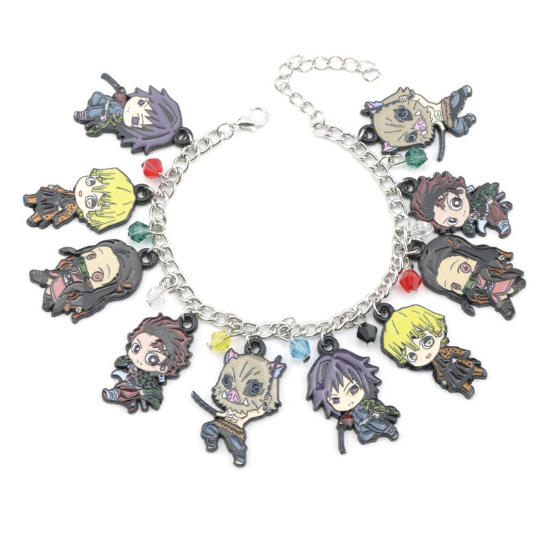 Link, Chain Japan Anime Demon Slayer Kamado Tanjirou Bracelets Caroon Stove Door Tanjiro Bangle Jewelry Gift For Friends Kids
Link, Chain Japan Anime Demon Slayer Kamado Tanjirou Bracelets Caroon Stove Door Tanjiro Bangle Jewelry Gift For Friends Kids