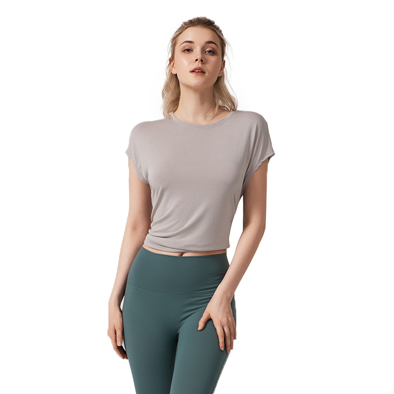 Women Yoga Clothes Loose Quick-Drying Fitness Tops Sports Workout Running Short-Sleeved Ladies Beautiful Back Sexy Split Ends, Pink
Women Yoga Clothes Loose Quick-Drying Fitness Tops Sports Workout Running Short-Sleeved Ladies Beautiful Back Sexy Split Ends, Pink
