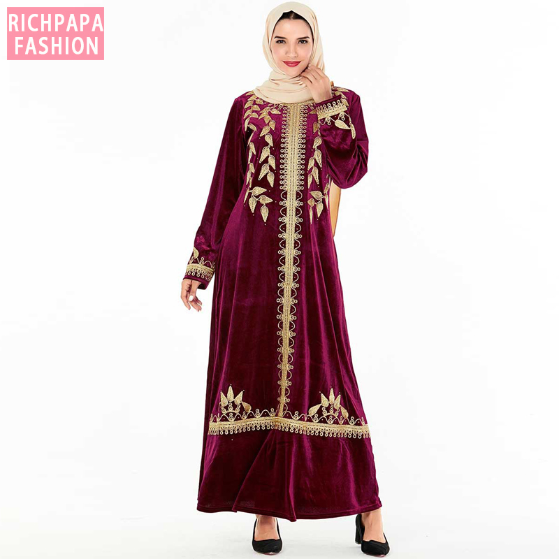 Winter Velvet Abaya Turkey Arabic Hijab Muslim Dress Caftan Dubai Kaftan Morocco Robe Musulmane Longue Tesettur Elbise Dresses
Winter Velvet Abaya Turkey Arabic Hijab Muslim Dress Caftan Dubai Kaftan Morocco Robe Musulmane Longue Tesettur Elbise Dresses