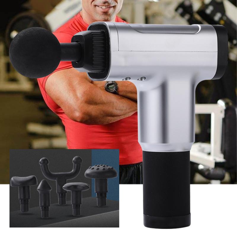 Massage Gun Deep Muscle Massager Body Massage Exercising Relaxation Slimming Shaping Pain Relief 6 Heads 2 Colors
Massage Gun Deep Muscle Massager Body Massage Exercising Relaxation Slimming Shaping Pain Relief 6 Heads 2 Colors