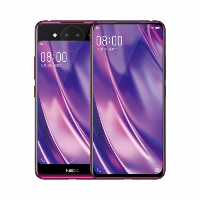 Original VIVO NEX Dual Screen Display 4G LTE Cell Phone 10GB RAM 128GB ROM Snapdragon 845 AIE 12MP OTG Android 6.39" Full Screen Fingerprint ID F