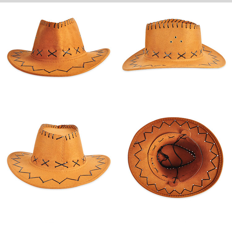 Western cowboy hats Cowgirl Brim Hats kids Straw hat Horseman Caps Men women Summer Outdoor Tourism hats casual cap Mongolia Prairie M1656
