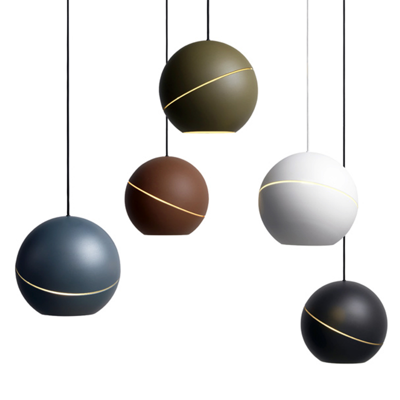 Nordic Creative Ball Pendant Lights lamps Modern Minimalist Bedroom Bedside led Lamp Bar Restaurant living Room Personality