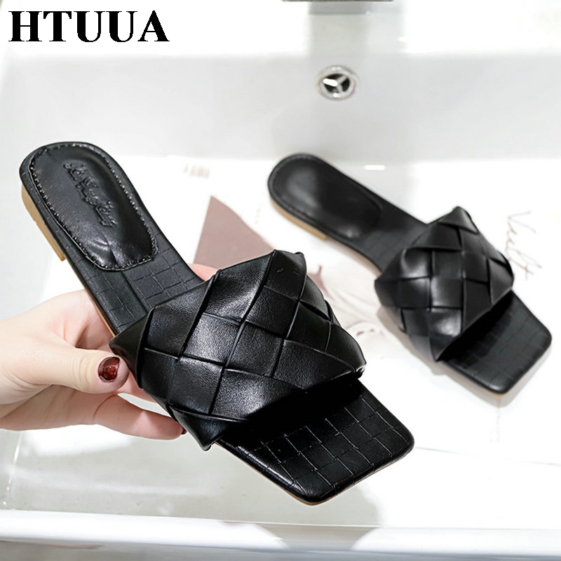 HTUUA 2020 New Summer Woven Slippers Design Slip On Slides Outdoor Beach Flat Sandals Open Toe Casual Flip Flops SX3891, Black
HTUUA 2020 New Summer Woven Slippers Design Slip On Slides Outdoor Beach Flat Sandals Open Toe Casual Flip Flops SX3891, Black